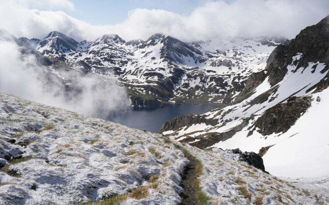 Pic de Bizourtère (2311 m) depuis le Chiroulet