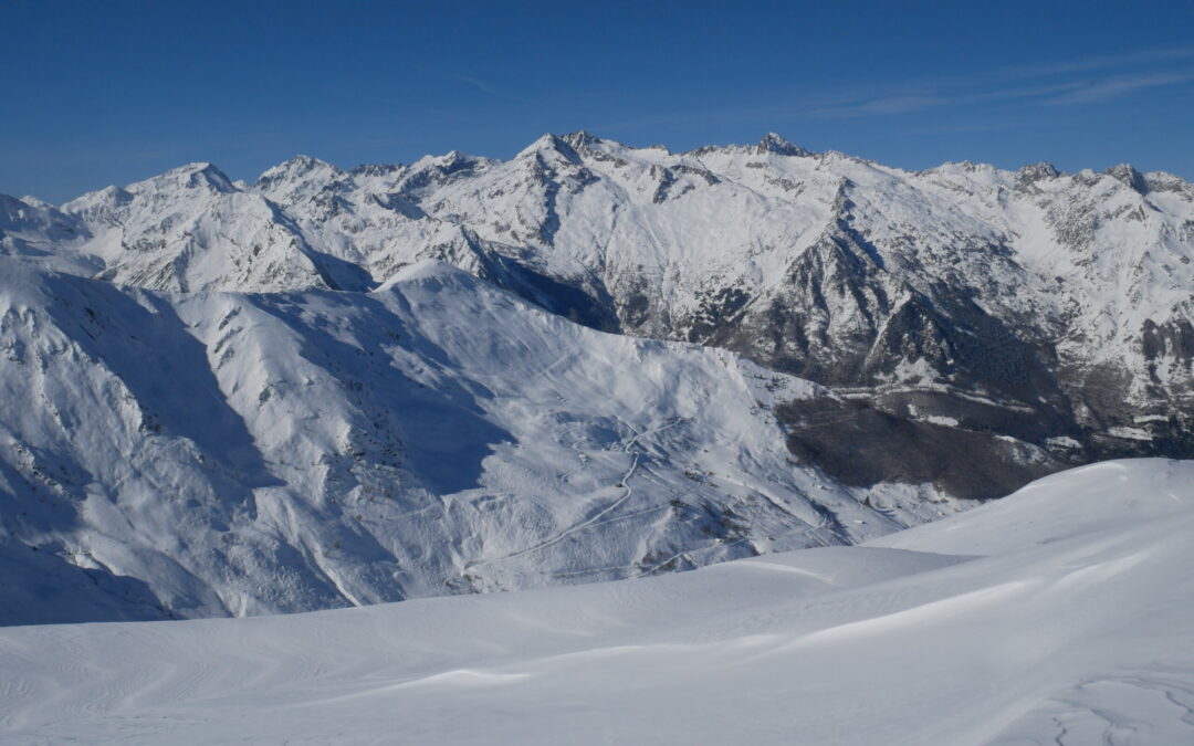 Mount Agut (2157 m) depuis la route du Tourmalet